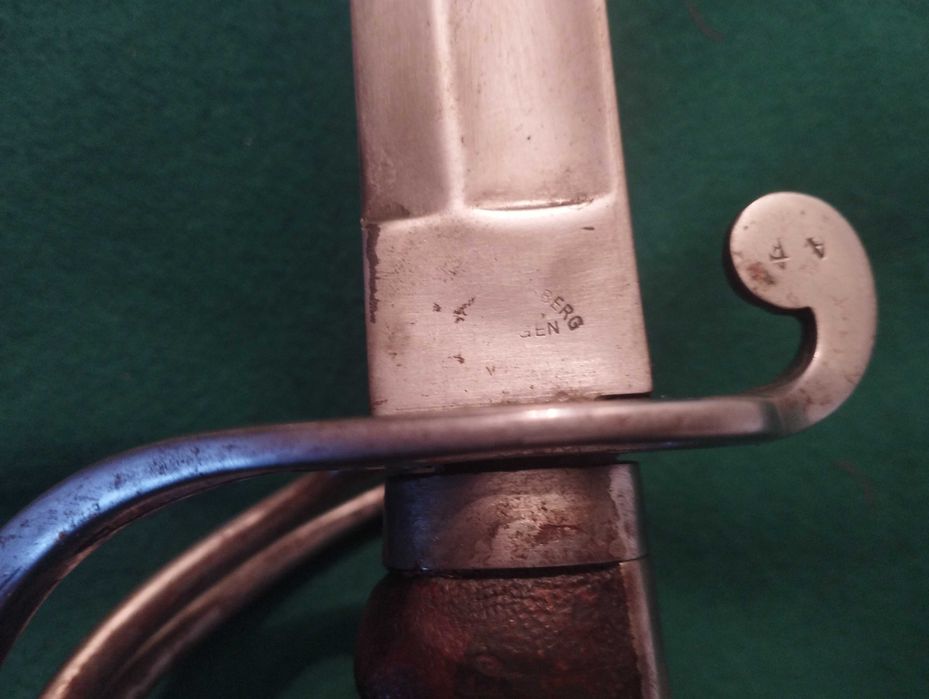 Espada  de cavalaria pesado português, segunda metade do século XIX