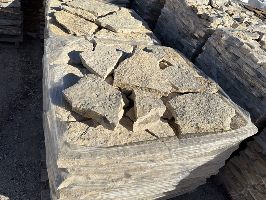 Pedra chao media amarela