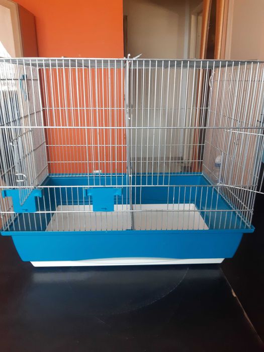 Klatka dla małych ptakow 2w1