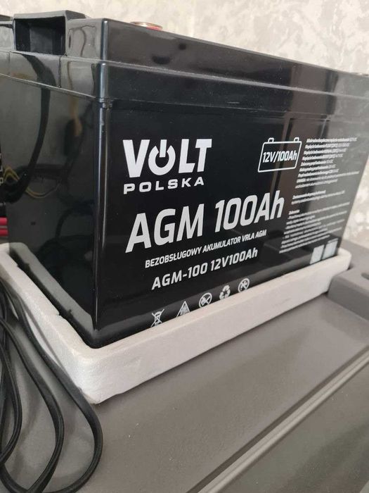Акумуляторна батарея Volt Polska AGM 12V 100Ah VRLA (6AKUXAG100)
