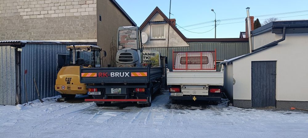 Usługi ładowarka,  mini koparka, wywrotka, odwodnienia