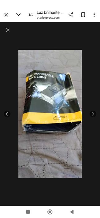 Luzes para bicicleta