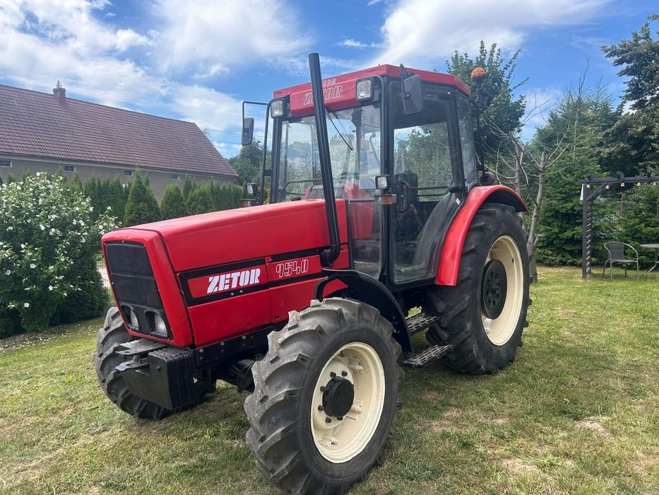 Zetor 9540 zamiana ciagnik koparka