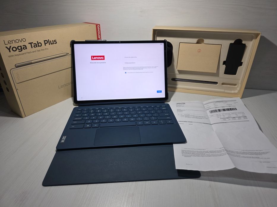 Lenovo Yoga Tab Plus | Zestaw Keyboard + Pen | Gwarancja