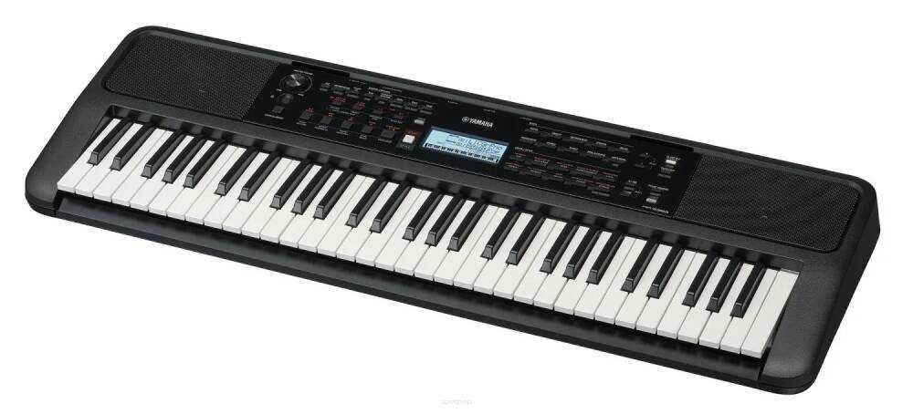 Yamaha PSR-E383 keyboard + statyw + ława + słuchawki - ZESTAW - NOWY