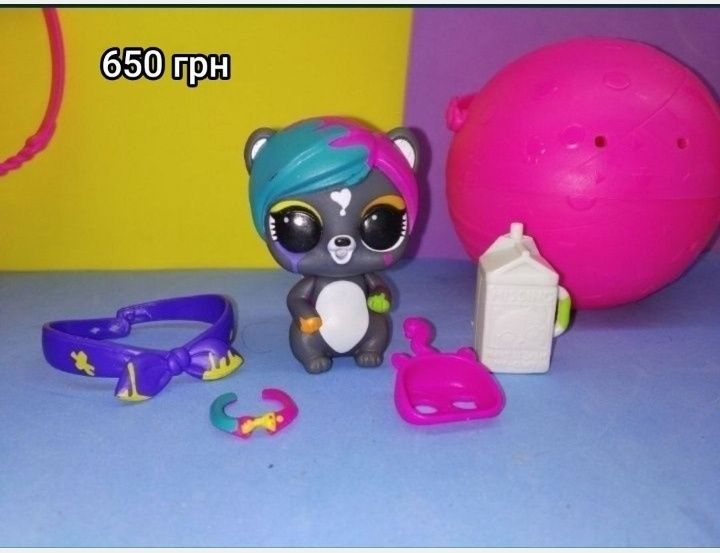 650грн Не играный!Оригинал! Ультра редкий питомец pets Лол Енот Клякса