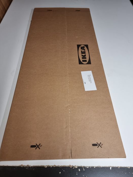 Ikea Forbattra panel biały matowy