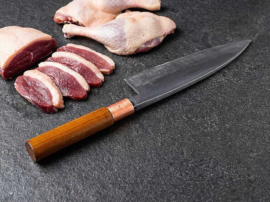 Japoński Nóż Deba 190 mm Minamoto Masahisa – Stal Shirogami 2 – Sakai