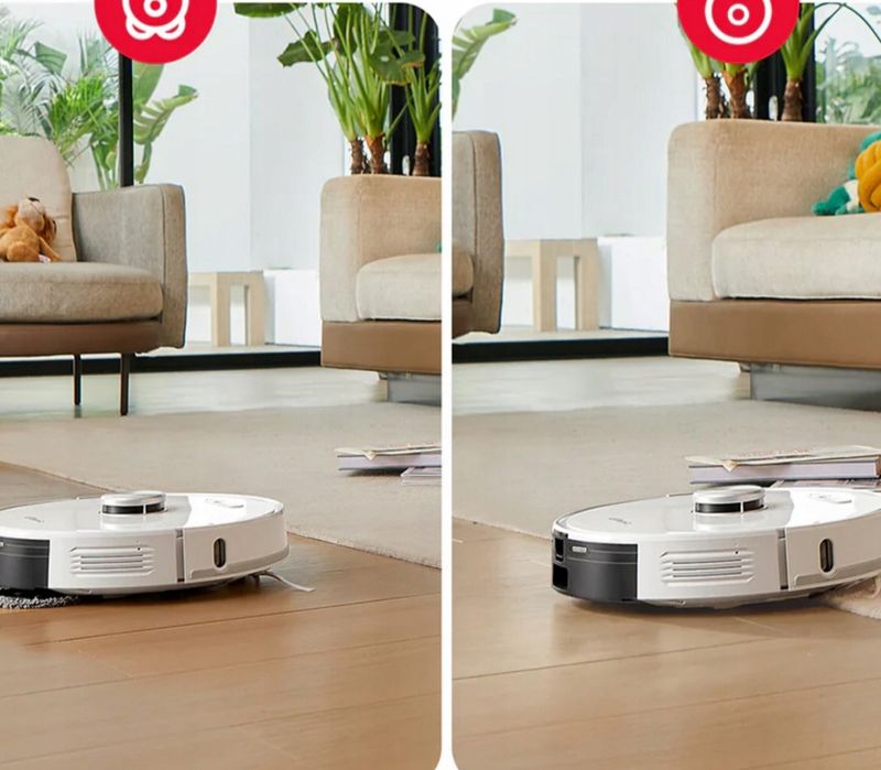 Robot sprzątający Ultenic T10 Pro ze stacją samoopróżniającą.