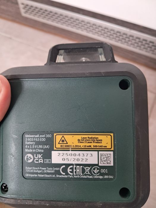 Laser bosch 360.