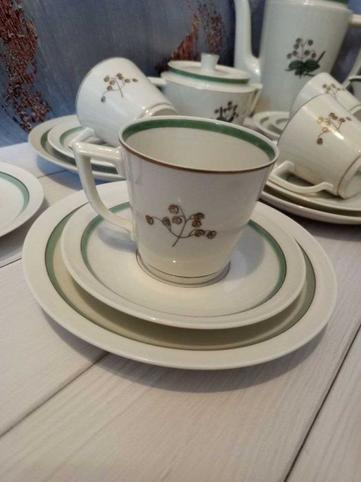Сервиз кофейный Royal Copenhagen 40-50 гг (Дания,Европа) 33 предмета