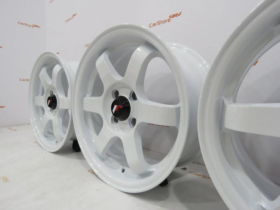Jantes Japan Racing JR3 15 x 7 et 40 4x100 Brancas