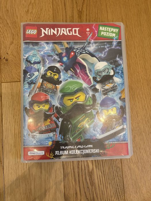 Album Lego Ninjago trading card game seria 7 następny poziom 100+