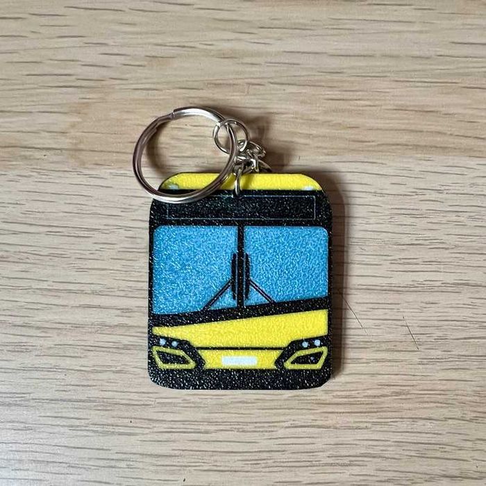 Brelok Zawieszka Autobus Solaris Urbino PKM Katowice