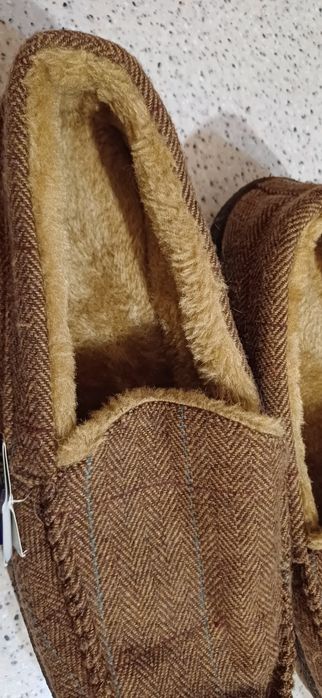 Чоловічі мокасини із текстилю