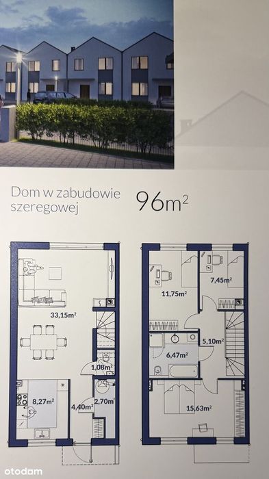 Nowoczesny dom gotowy do zamieszkania | pompa ciepła | bez pośredników