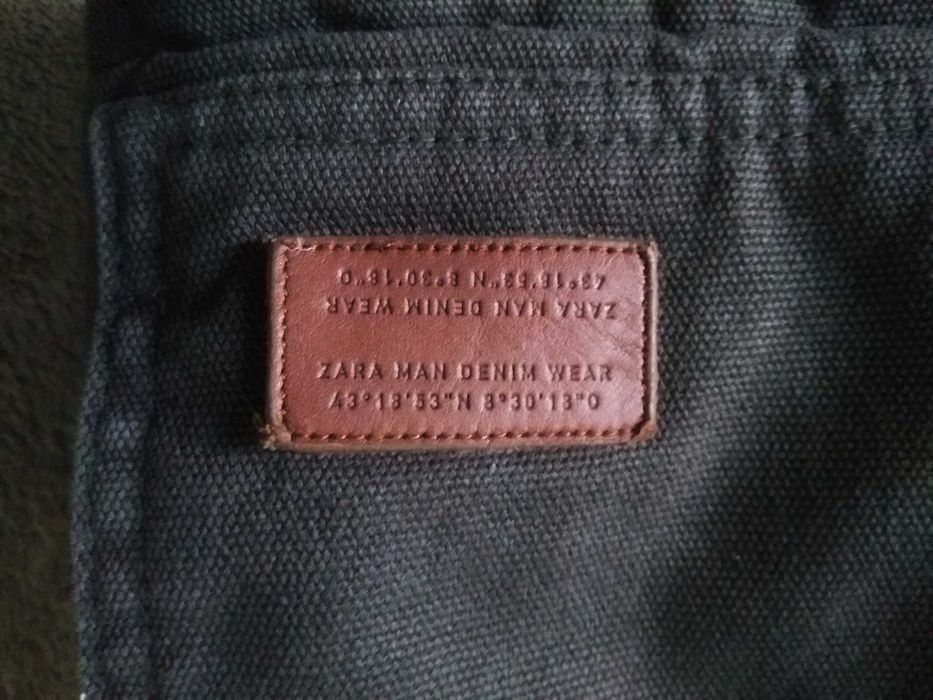 Куртка Zara man, мілітарі, шерпа