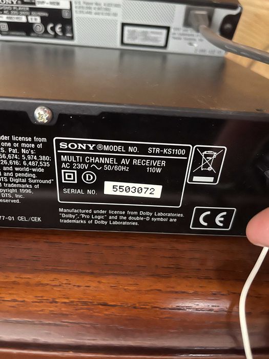 Sony STR-KS1100 Kino Domowe