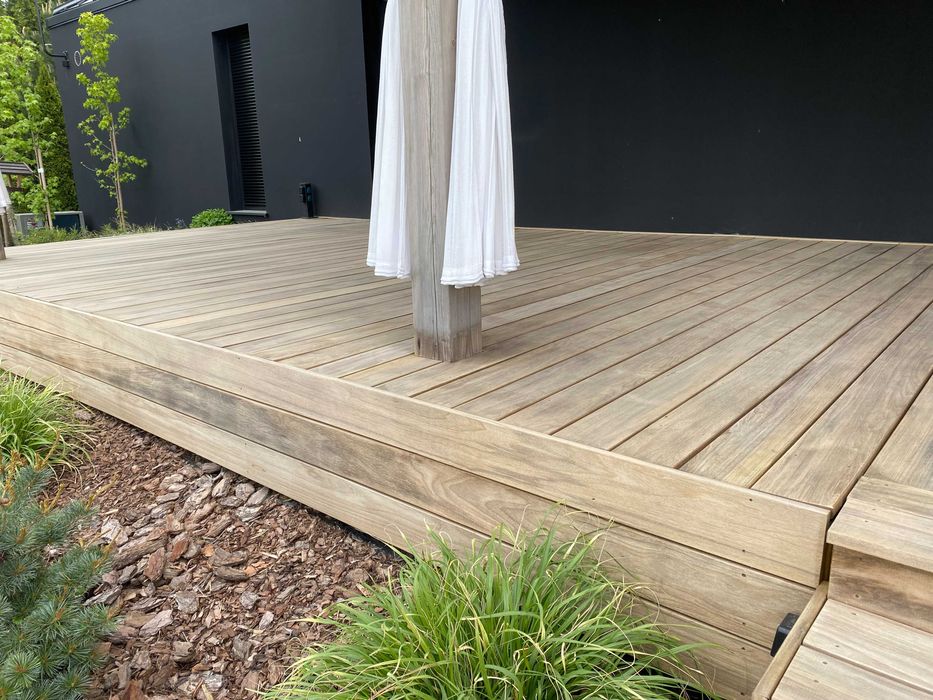 Tarasy drewnienie i kompozytowe