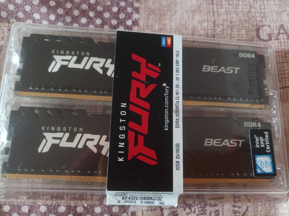 Kingston fury ddr4 32 gb (2*16)