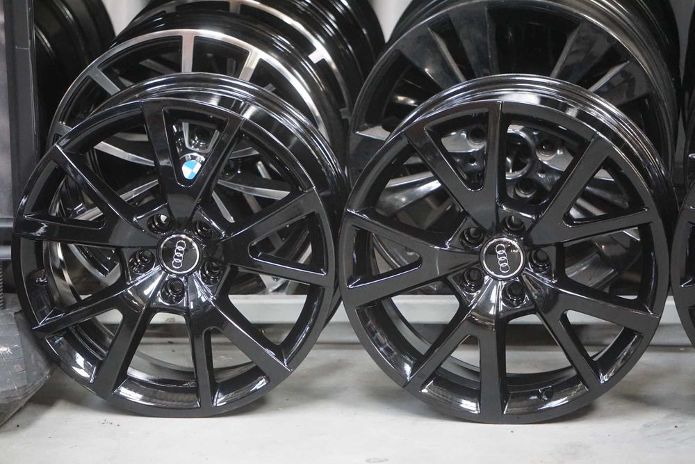 Alufelgi oryginał Audi A6 C7 5x112 7,5Jx18 et37 czarny polysk