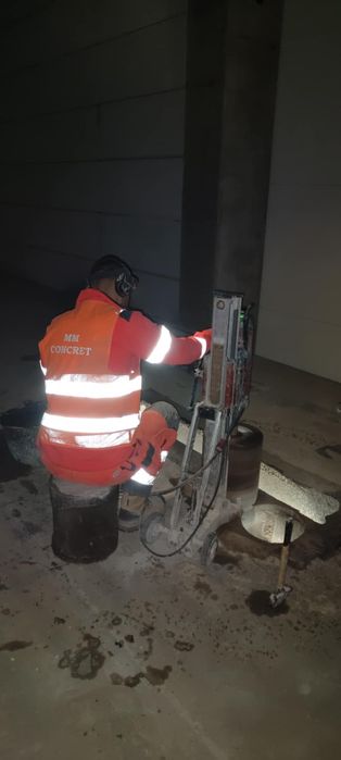 Wiercenie otworów w betonie, przewierty w betonie, cięcie Gdynia