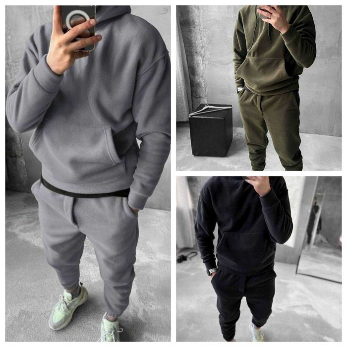Мужской теплый спортивный костюм/Чоловічий спорт костюм модель 809
