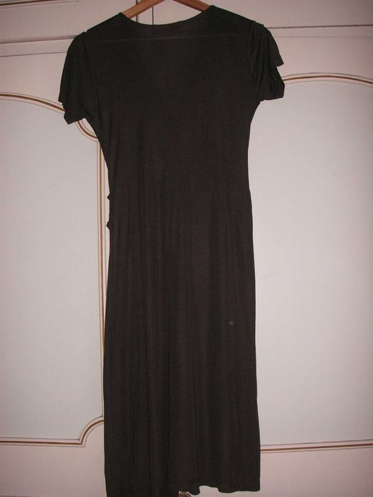 Vestido Verde e Branco