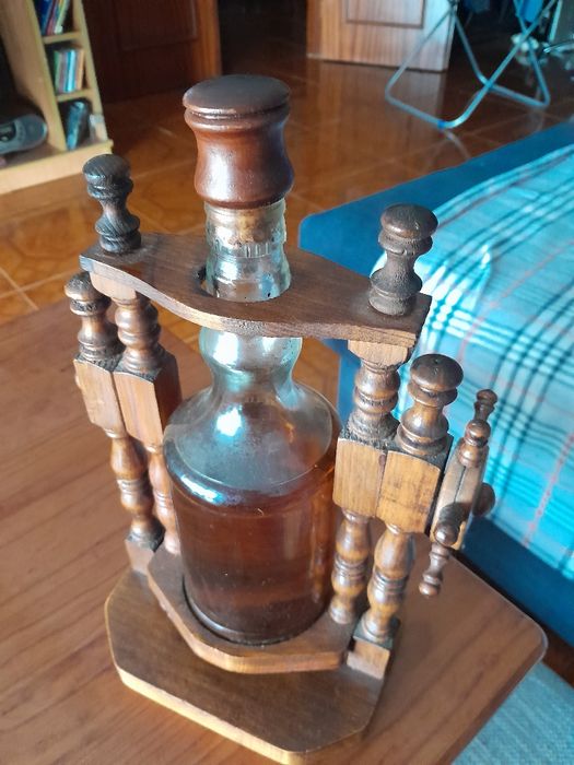 Suporte garrafa usado