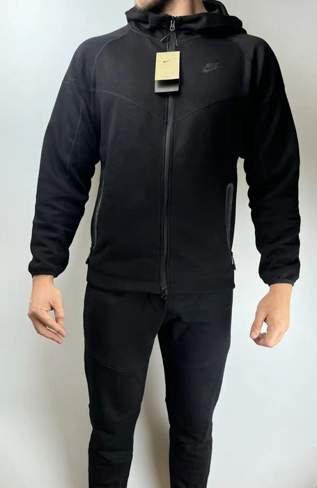 Зіп-худі Nike Tech Fleece : Чорне, Сіре.Розмір S, M, L.