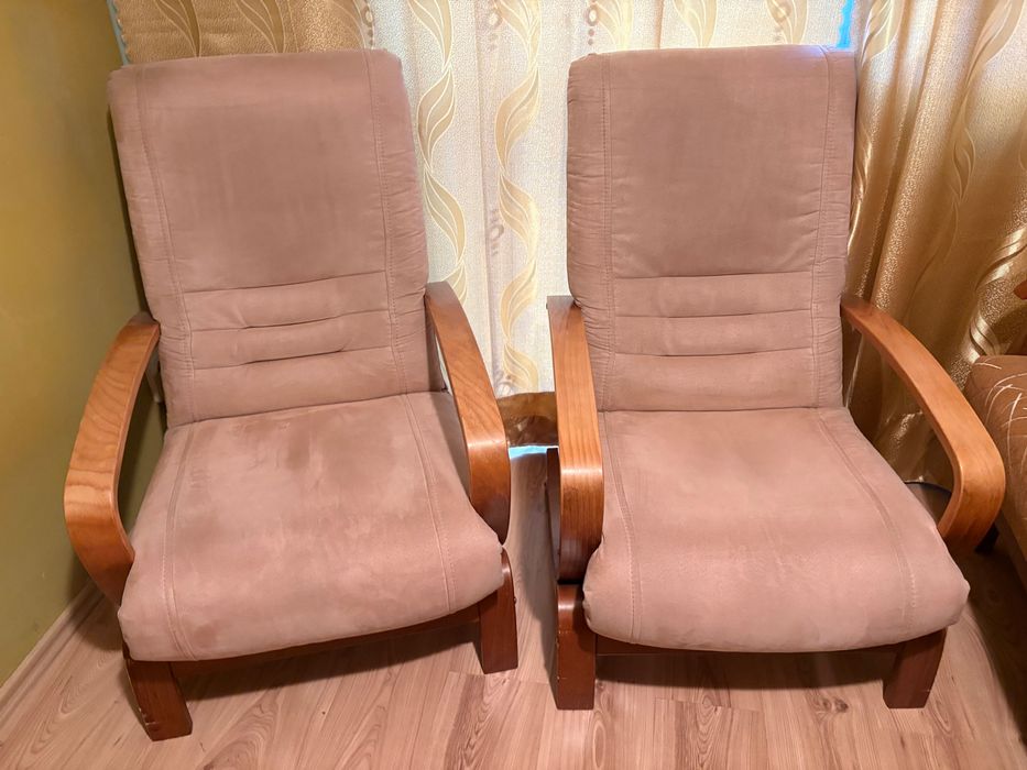 Wersalka tapczan rozkładany + fotele