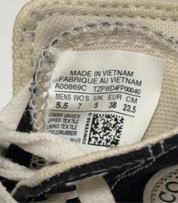 Кеды унисекс Converse Run Star Legacy Cx Black A00869C