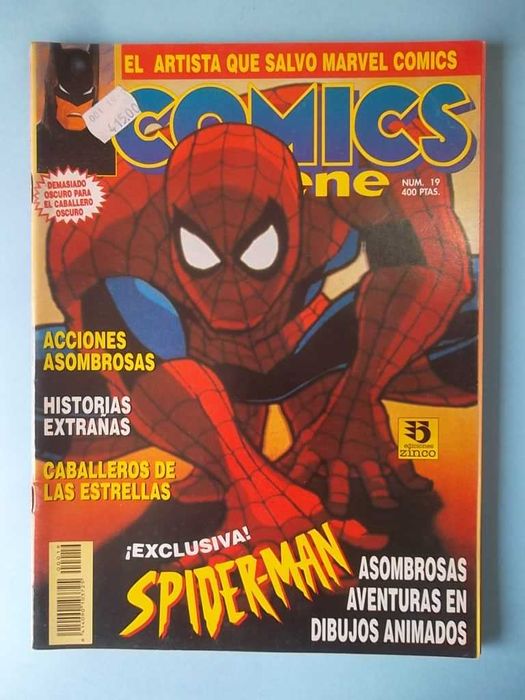 COMICS SCENE - Edição americana / espanhola - 10 exemplares.