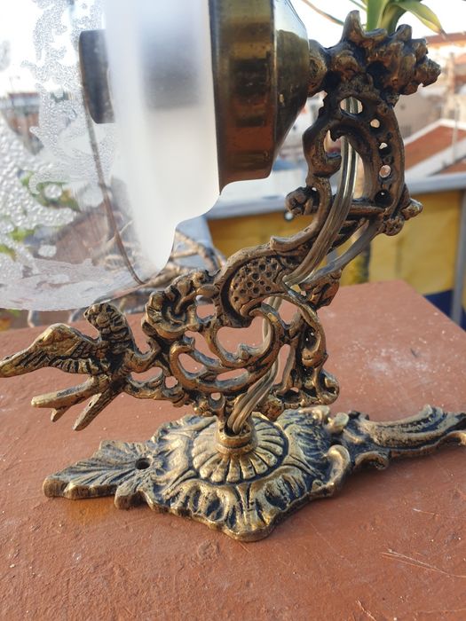 Candeeiros antigos de parede