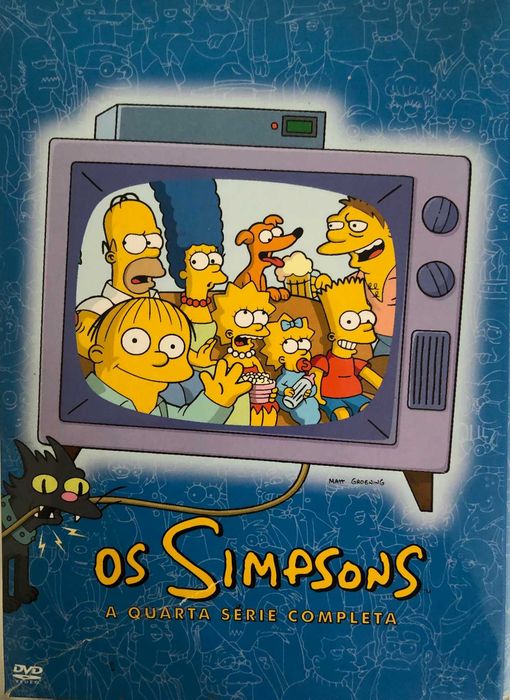 Lote 12 DVDs Os Simpsons – 10 Temporadas Completas + O Filme + Enlouqueceram (2 edições colecionador)