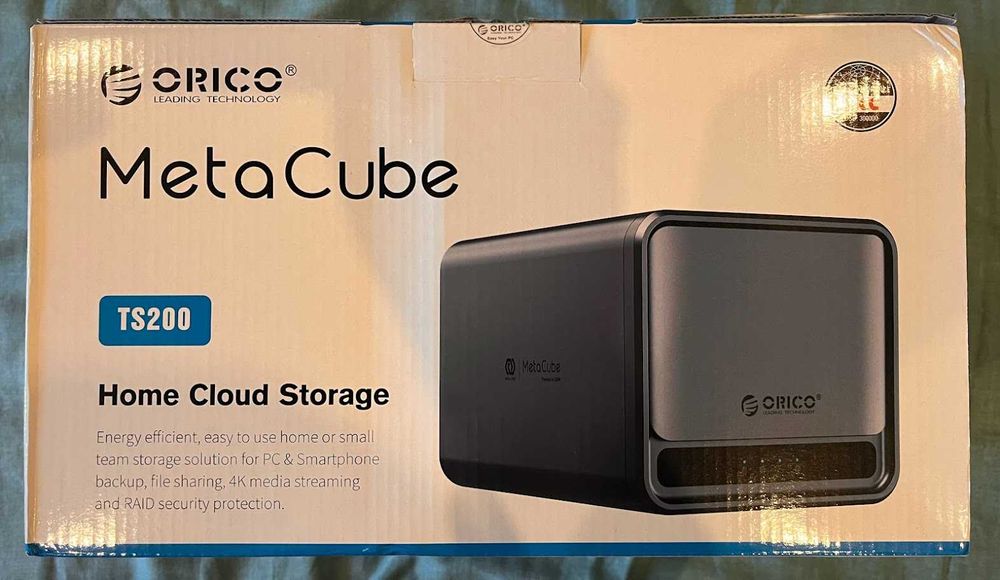 NAS Мережеве сховище Orico Metacube