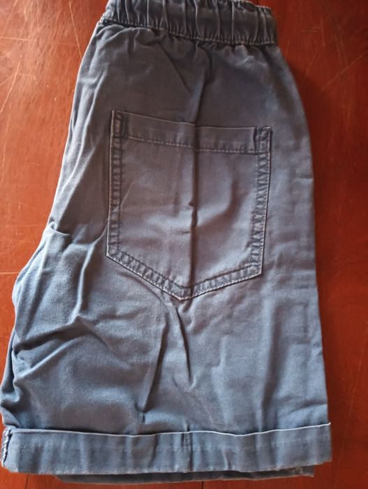 Calções de ganga finos