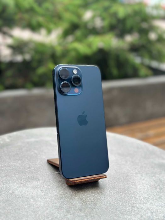 iPhone 15 Pro Max 256Gb Blue з фіз сім Обмін Гарантія Кредит Сервіс ОЛХ Доставка (ми з Житомира)