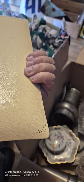 Peças em Decapage, assinadas