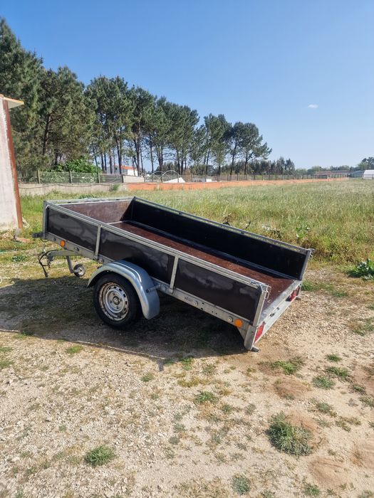 Reboque carga 2.5m x 1.40m basculante