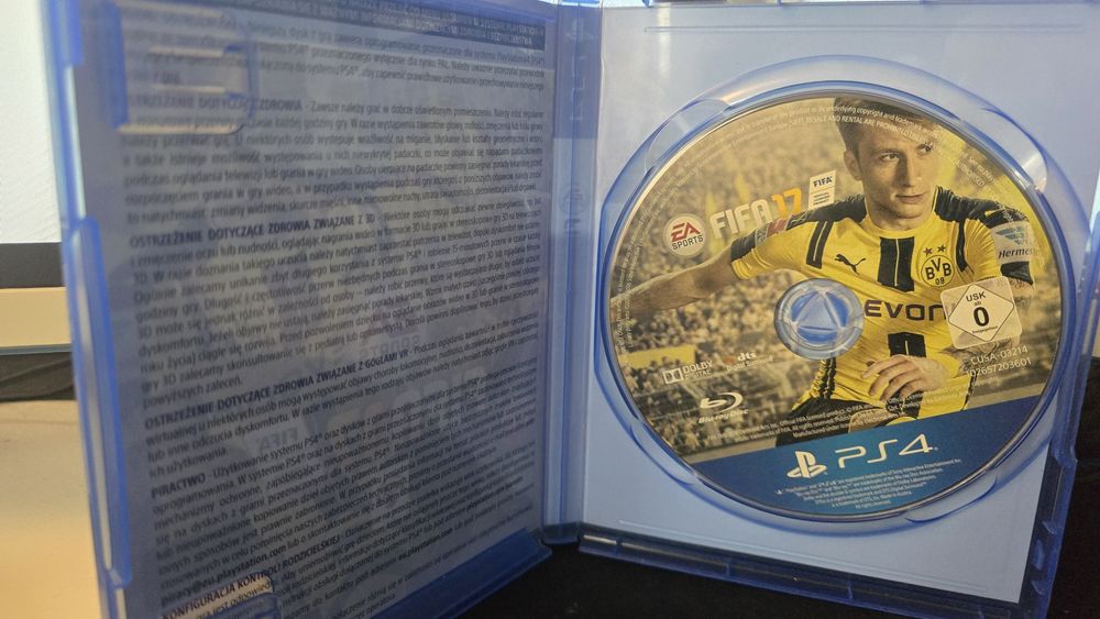 Fifa 17 ps4 polska wersja bardzo dobry stan
