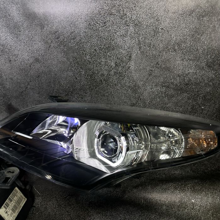 Фари Renault Megane 3 2008-2012 Bi-led, оченята, антихром