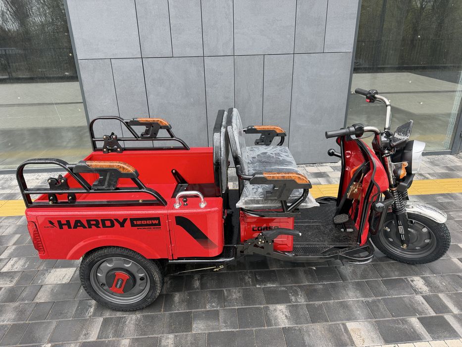 Електричний вантажний трицикл Corso Hardy 1200w
