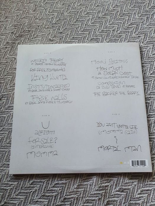 KENDRICK LAMAR To Pimp A Butterfly 2LP EX-