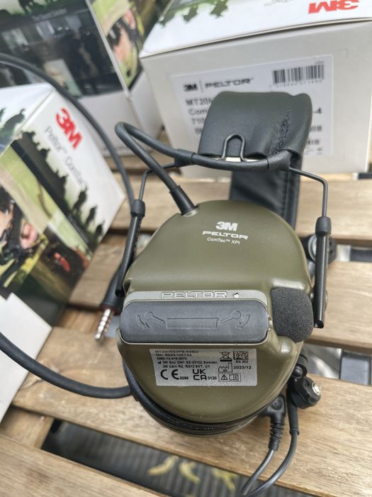 Військові, з гарнітурою‼️Навушники Peltor Comtac XPI оригінал Швеція‼️