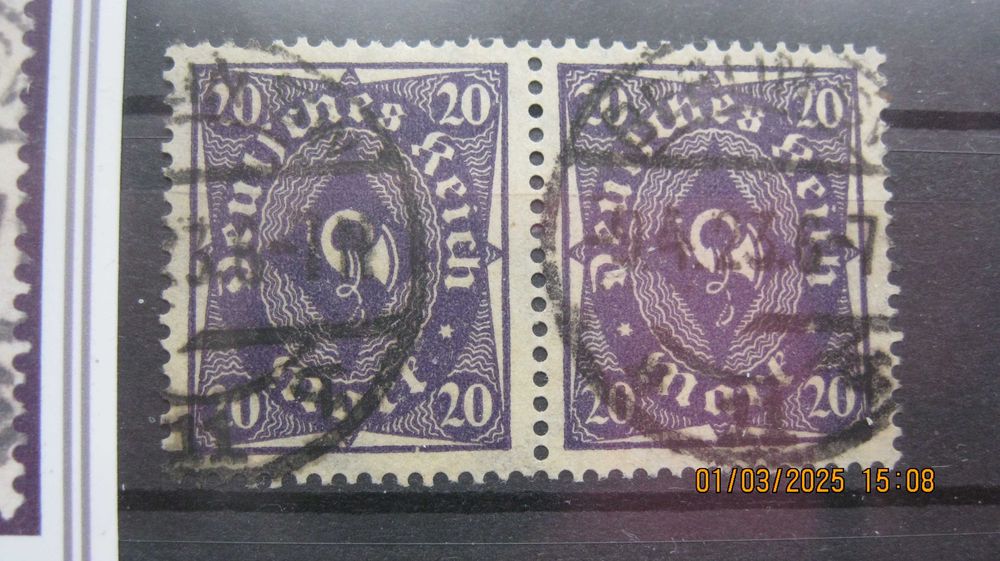 Znaczki niemieckie rok 1851 i młodsze.