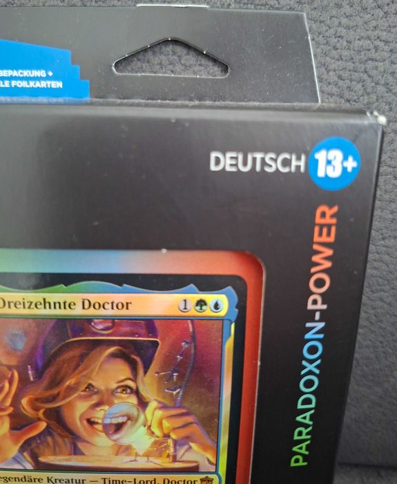 Gra karciana MTG Doctor Who Paradoxon Power Commander Deck Niemiecki