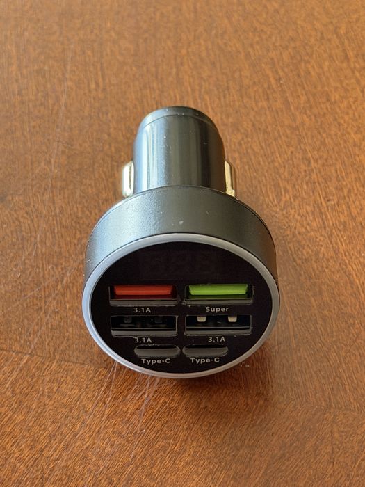 Excelente Carregador USB rápido para automóvel