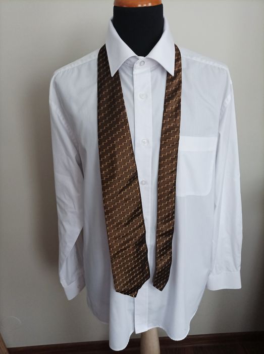 Dolce & Gabbana krawat jedwabny oryginalny