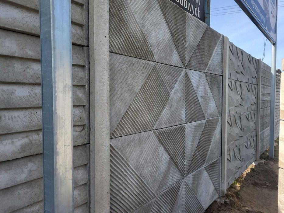 Pustaki ogrodzeniowe/Styrobud/Fronty/Ogrodzenia/ Panele 3D/2D